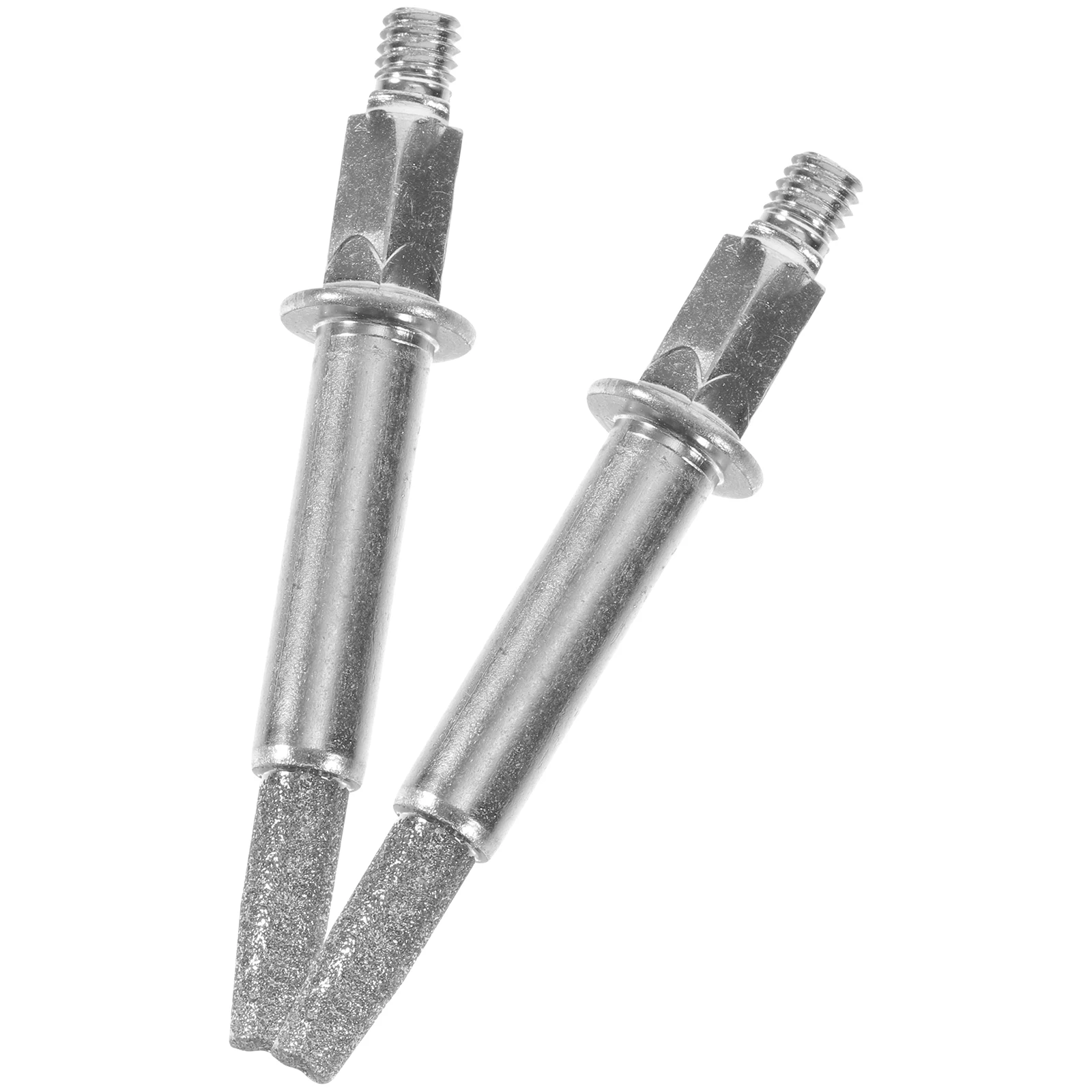 

2Pcs Chainsaw Stones 4 8mm Grinding Heads Diamond Burr File Tools Diamond Chainsaw Sharpener Burr Steel Jade
