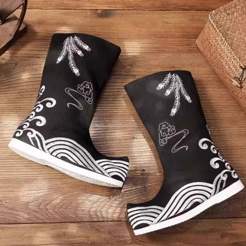 Heaven Official Blessing Xie Lian Mo Dao Zu Sshi Lan Wangji Cosplay Shoes Boot HanFu Role Play Ancient Halloween Carnival Party