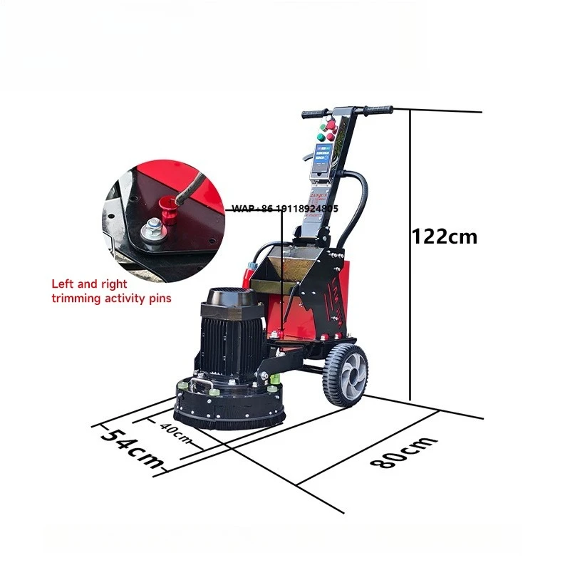 Industrial Floor Grinding & Polishing Machine for Terrazzo  Concrete Flooring