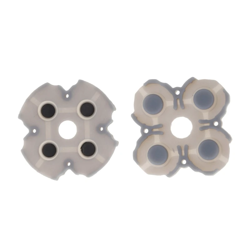 Мягкие резиновые силиконовые проводящие клейкие кнопочные панели для игровых контроллеров, запасные части