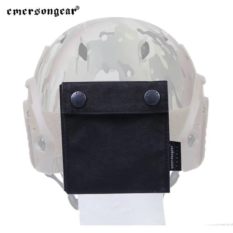 Emersongear Tactical Helmet Balanced Pouch Counter Weight NVG Battery Bag Removable Panel Hiking Hunting Training Outdoor Nylon