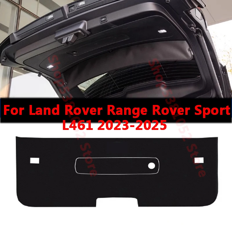 For Land Rover Range Rover Sport L461 2023-2025 Car Trunk PU Leather Protective Anti-dirty Pad Car Trunk Tailgate Protection Pad
