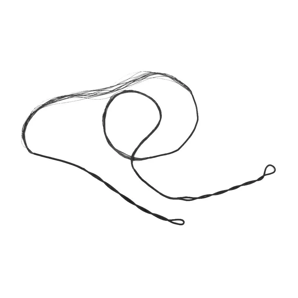 Archery Recurve String Nylon Bowstring 12 Strands Traditional Twist Adjustable Long Bow Accessories for Hunting Archery Set - view 3