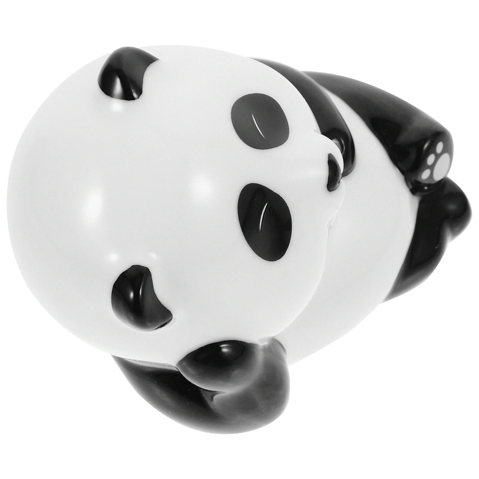 

Small Ceramic Panda Incense Stick Holder Cartoon Style Desktop Stand for Home Office Decor Incense Stick Holder