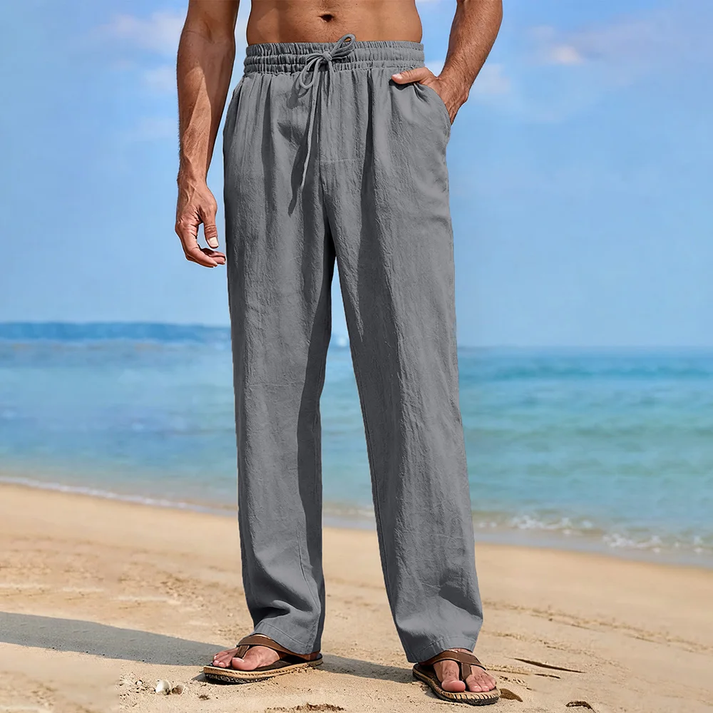 Thumbnail 3 - #42 Latest Mens Straight Leg Trousers Offers