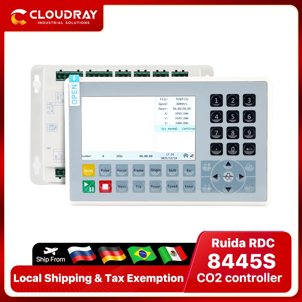 Ruida RDC8445S CO2 laser Controller Engraving Cutting Machine Upgrading for RDC6445S RDC6445G RDC6442S RDC6442G RDC6432G Upgrade