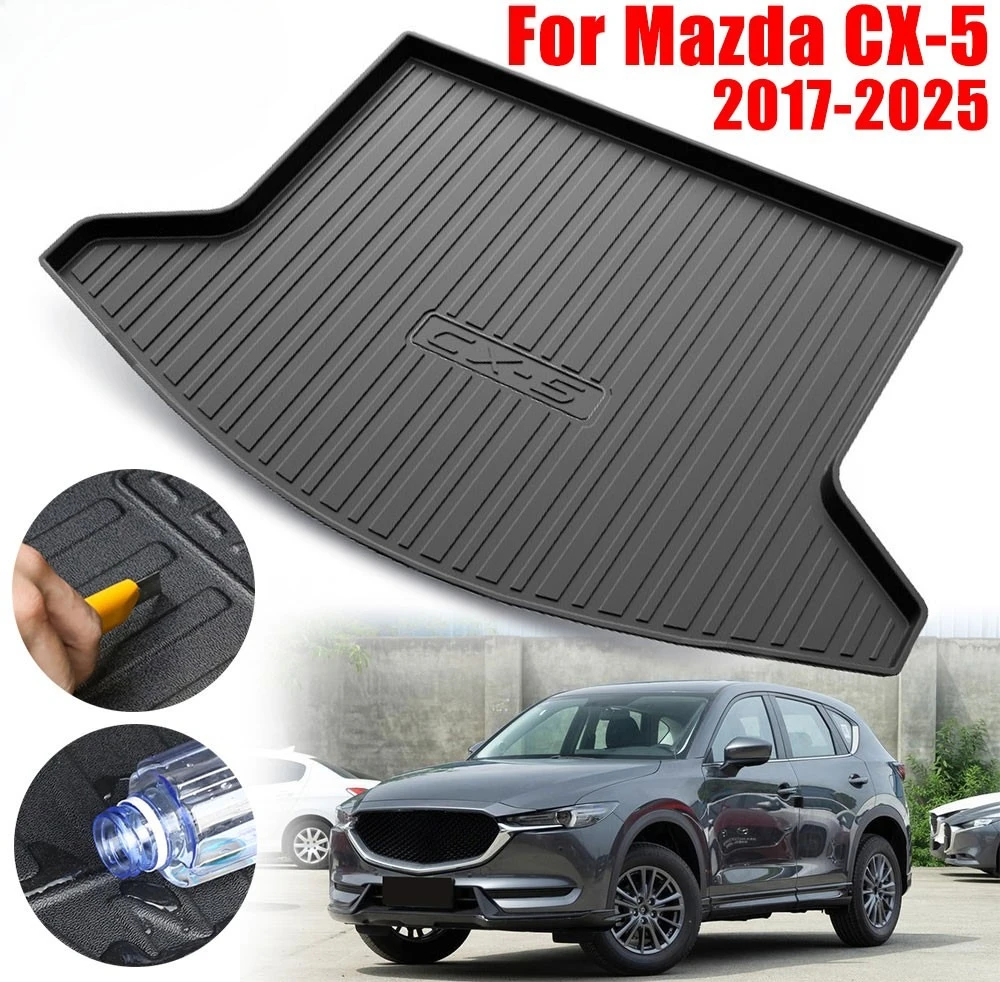 Boot Liner for Mazda CX5 CX-5 2017-2025 Cargo Trunk Mat Luggage Tray Protector
