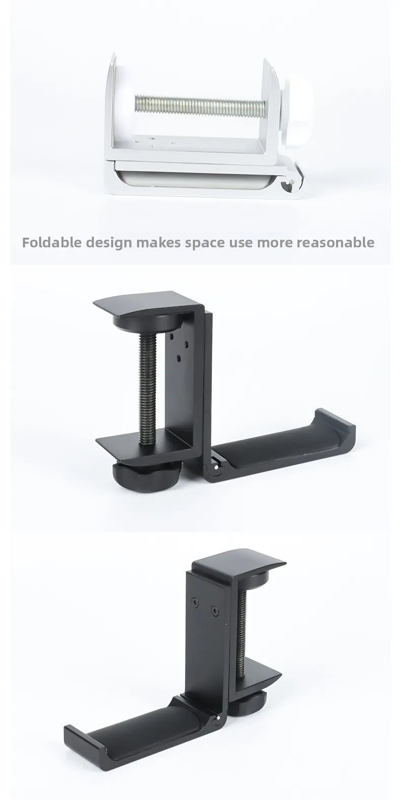 Lauale kinnitatav kõrvaklappide hoidja | kujundav pilt e-kaubamaja pildikogust