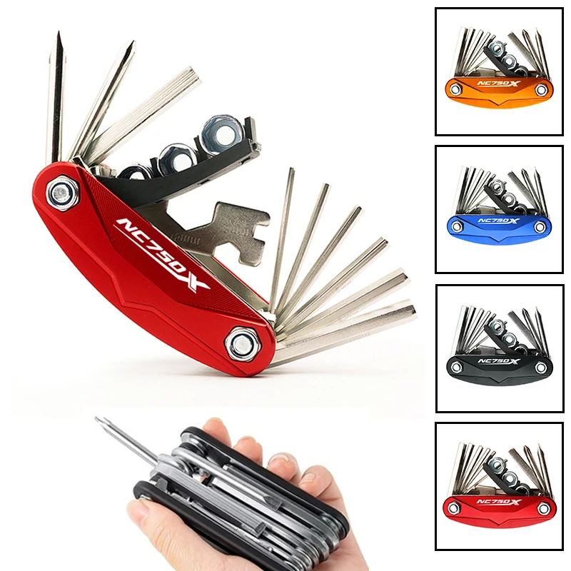 For Honda NC750X  NC 750 nc750 2011- 2018 2019 2020 All Years Universal multifunction Combination Tool Repair Screwdriver