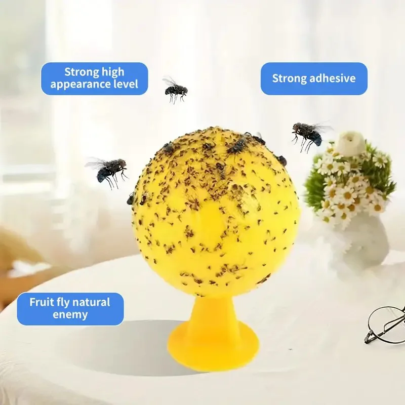 Yellow Sticky Insect Trap Fly Fruit Fly Catcher Board Plant Pest Control Household Accessory