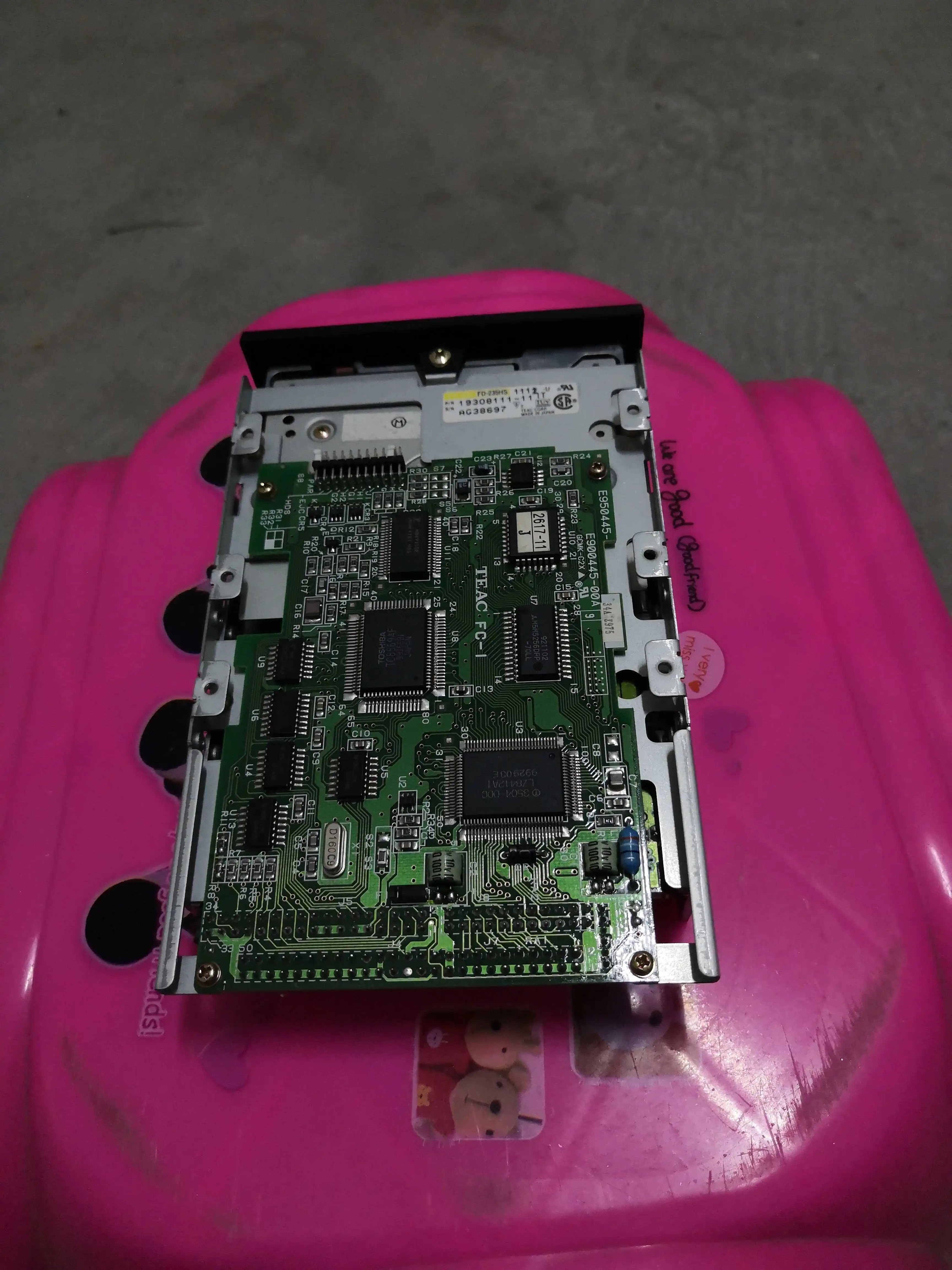 FD-235HS industrial control soft drive circuit board TEAC FC-1 converted to SCSI 50 pin interface
