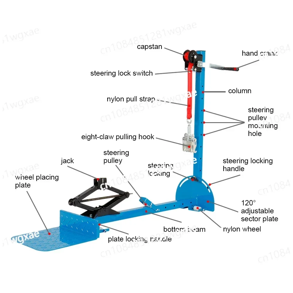 Sheet Metal Repair Device Dent Traction Tower Car Repair Tool