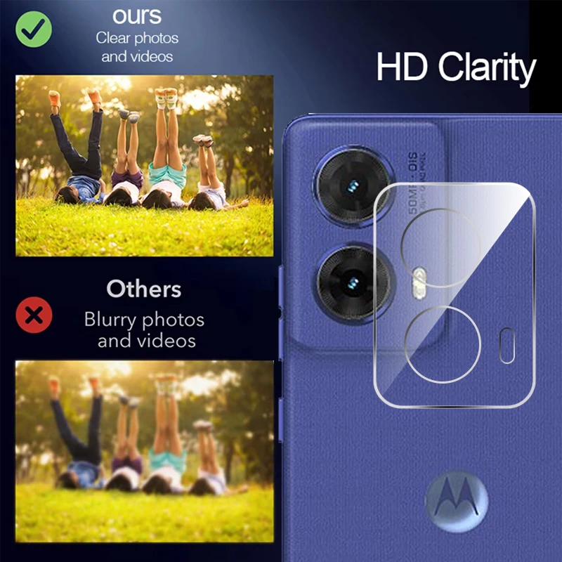 2pcs For Motorola Moto G85 Camera Tempered Glass For Motorola G85 Motog85 G 85 85G Screen Protector 3D Back Lens Protective Film