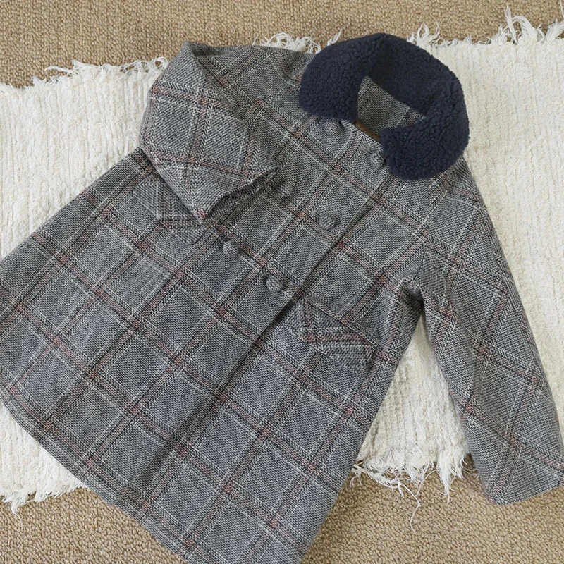 

Pre-sale 2025 Winter Baby Girls Fashion Windproof Floral Jacket Winter Warm Boys Cotton Coat Kids Boutique Clothes