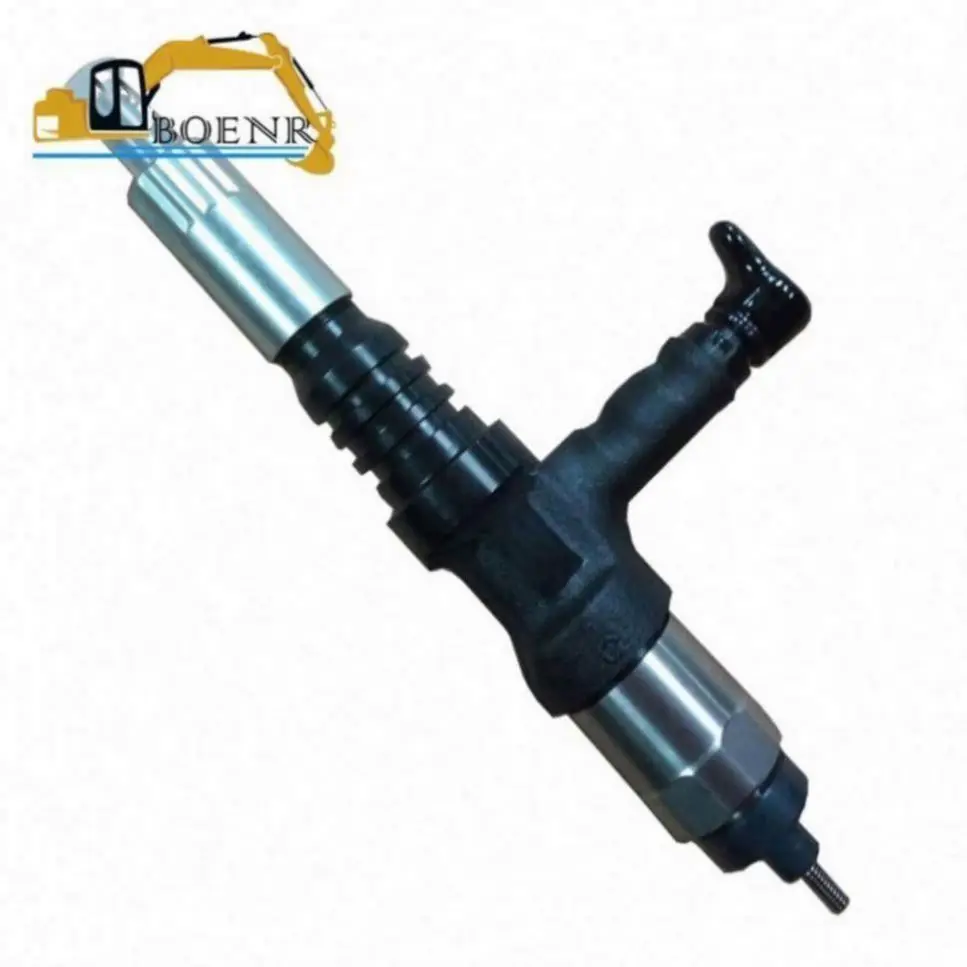 Excavator Parts WA500-6 PC450-7 PC650-8 SAA6D140E Engine Fuel Injector Common Rail Injector 095000-6120 6261-11-3100