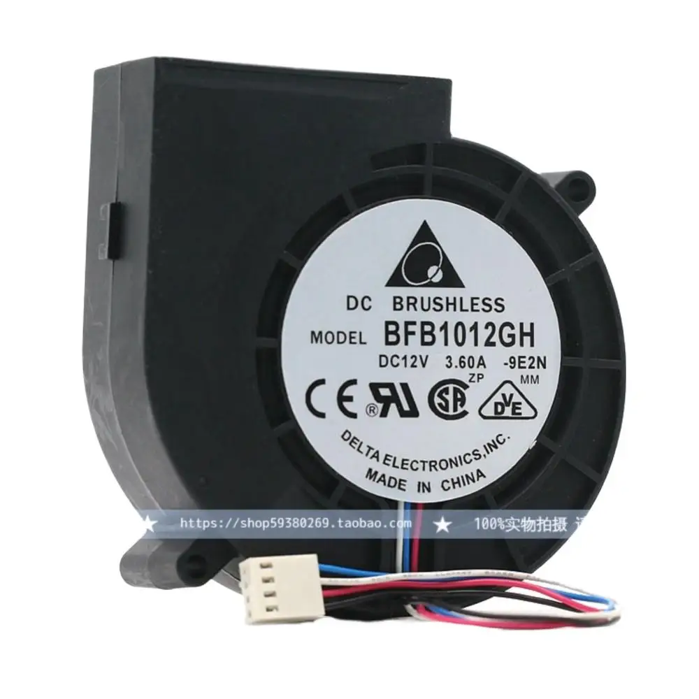 

97mm Blower Fan For Delta BFB1012GH 97x97x33mm 9733 DC 12V 3.6A PWM Ultra-Violent Turbo Blower Fan