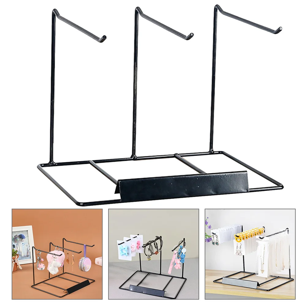 

Durable Metal Necklace Organizer Stand Display Rack Jewelry Holder Safe Necktie Bracelet Storage Organizer Necklace Rack