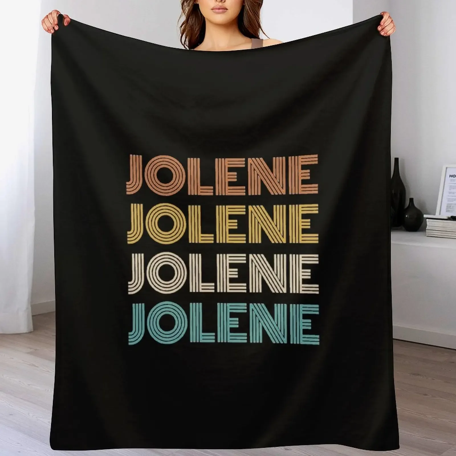 

Jolene, Jolene, Jolene, Jolene Essential T Shirt Throw Blanket Breathable Lightweight Blanket for Adults Kids