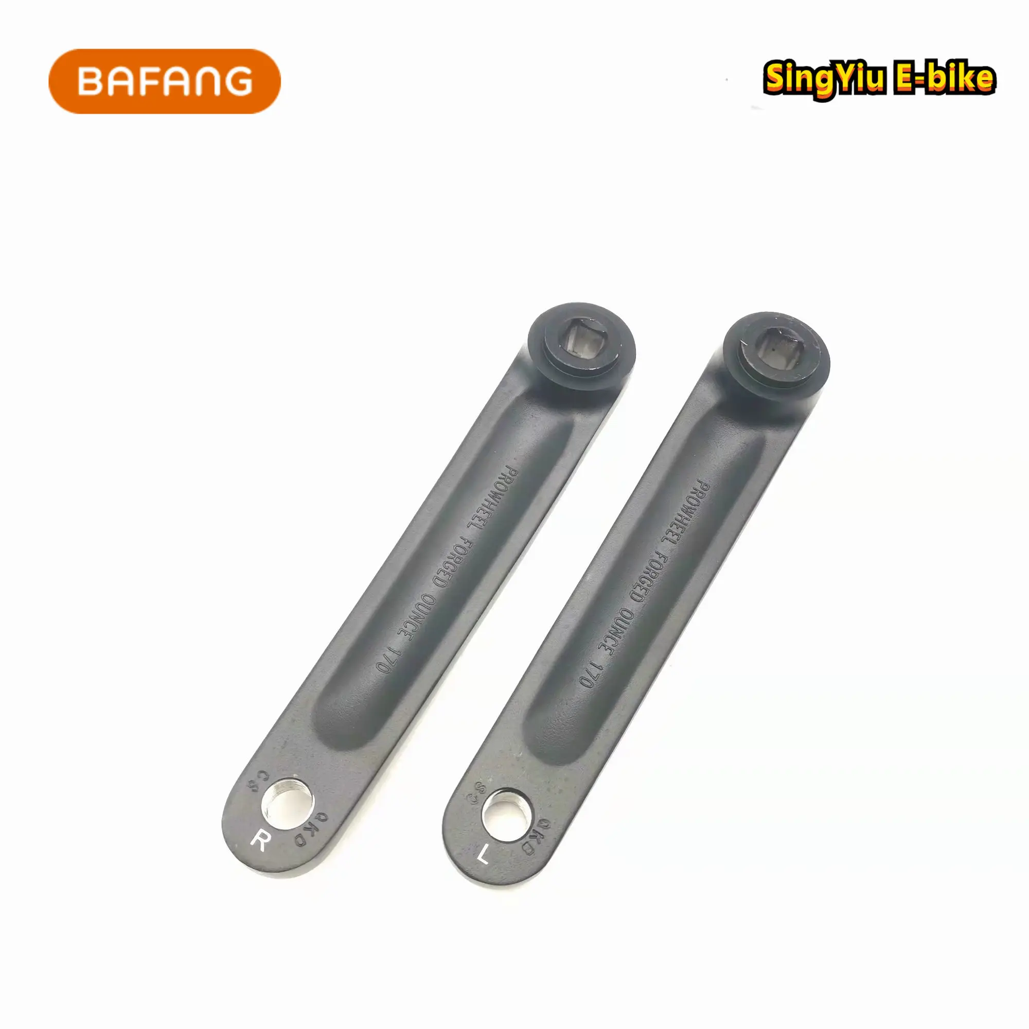 SingYiu BAFANG TONGSHENG Crank E6000 General Motor Crank In The Aluminum Alloy 170mm BBS M400 G330 E6000motor Crank