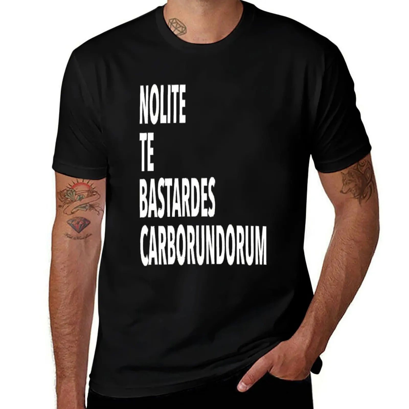 Day Gift Dont Let The Bastards Grind You Down Cool Gifts T-Shirt Standard Fit Solid Tee Shirt T-Shirt