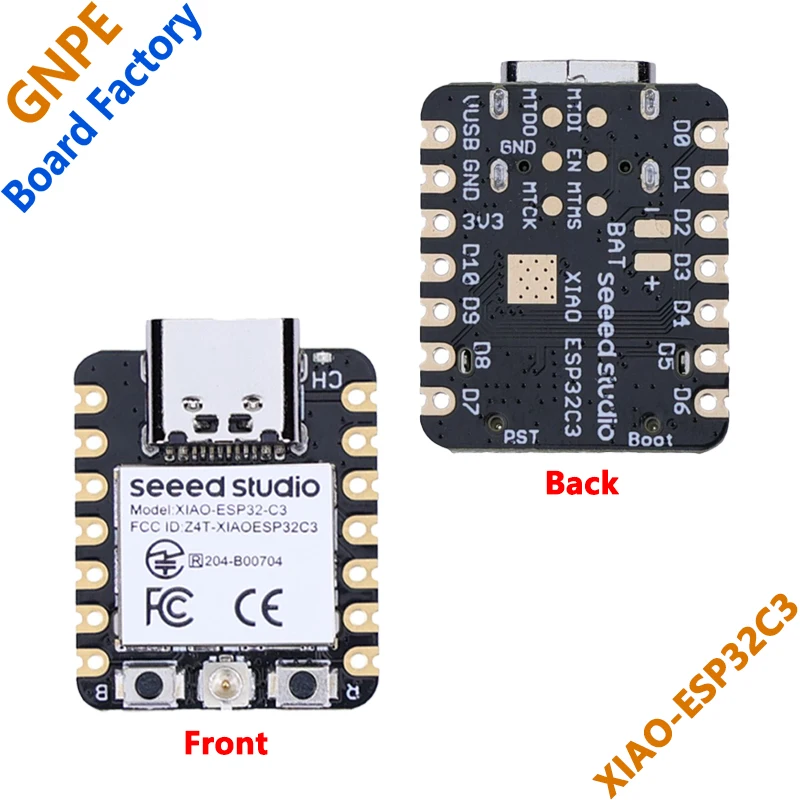 เสี่ยว ESP32C3 ESP32อัลตร้าขนาดเล็กบอร์ดพัฒนา WiFi บลูทูธเข้ากันได้กับ Arduino