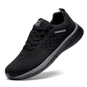 Light Men Sneakers Breathable Mesh Casual Shoes For Men Summer Sport Shoes For Running Plus Size 39-47 Walking Footwear