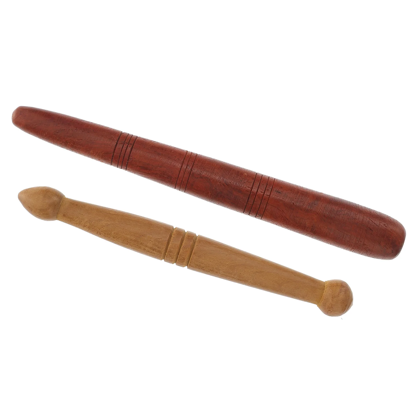 

1Set Premium Wood Massage Rods Acupuncture Point Massaging Stick for All Skin Types Portable Wood Massage Rod Foot Massager