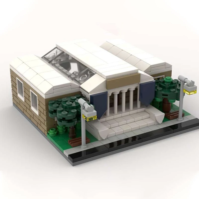 

504pcs MOC Modular Museum 2 Modular Buildings Building Blocks Christmas Gift STEM Educational Inspires Unlimited Creativity