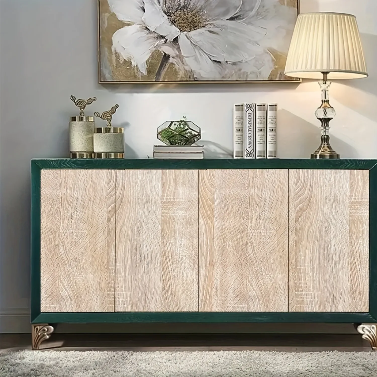 55cm Width Waterproof Vinyl Self Adhesive Wallpapers Roll Wood Grain PVC Decorative Film for Home Furniture Cabinets Decor