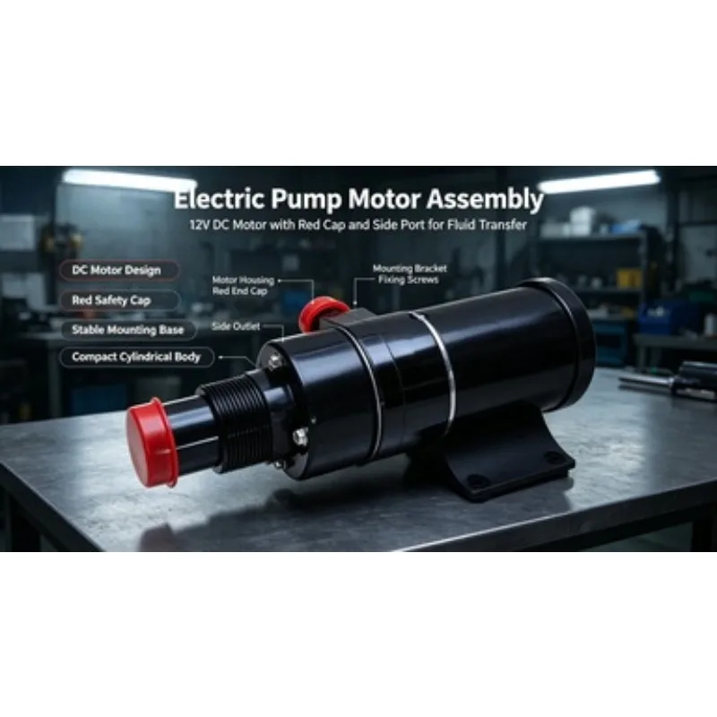 12V 24V DC Sewage Waste Water Pump Efficient Discharge Pump For RV Yacht Household Septic Tank Toilet Kitchen Drain Accessory