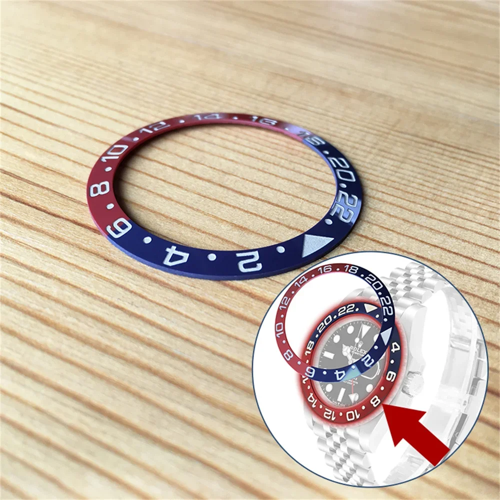 

mk3 blue red all Ceramic Bezel Insert For Rolex GMT Master II 126710 116710