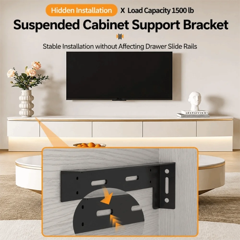 1 Pair 90 Degree L-Shaped Corner Brackets Multi-size Wall Mount Floating Shelf Support Bracket Black Corner Brace Wall Mount
