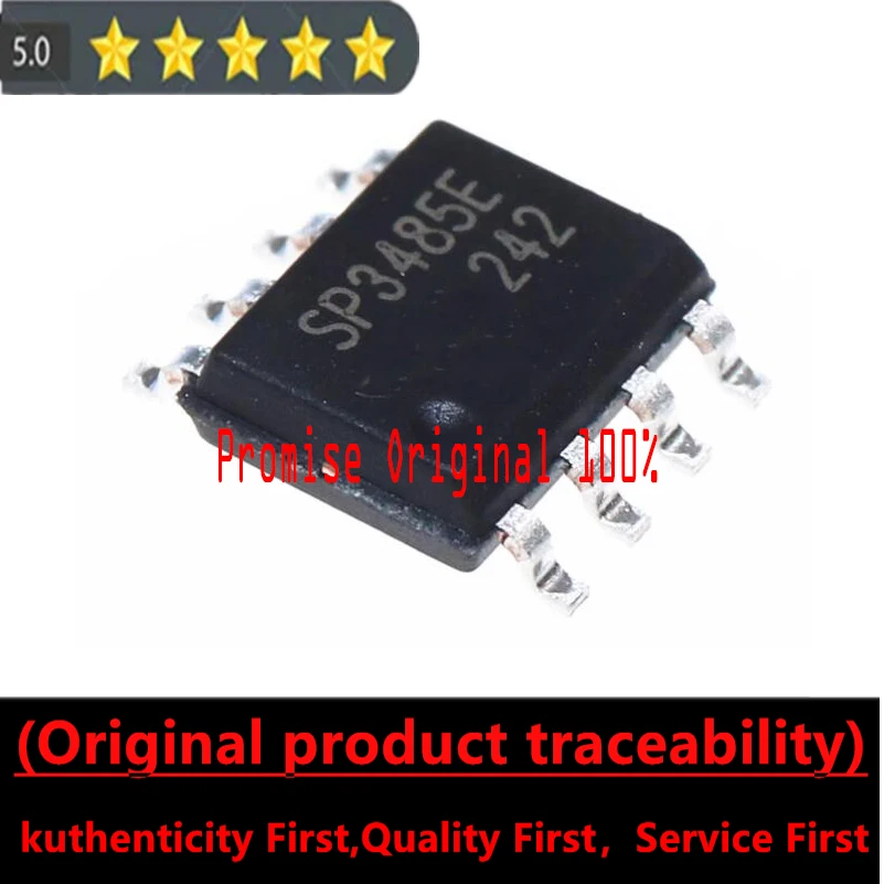 

Promise to original 100% SP3485EEN SOP-8 half duplex RS485/RS422 transceiver chip