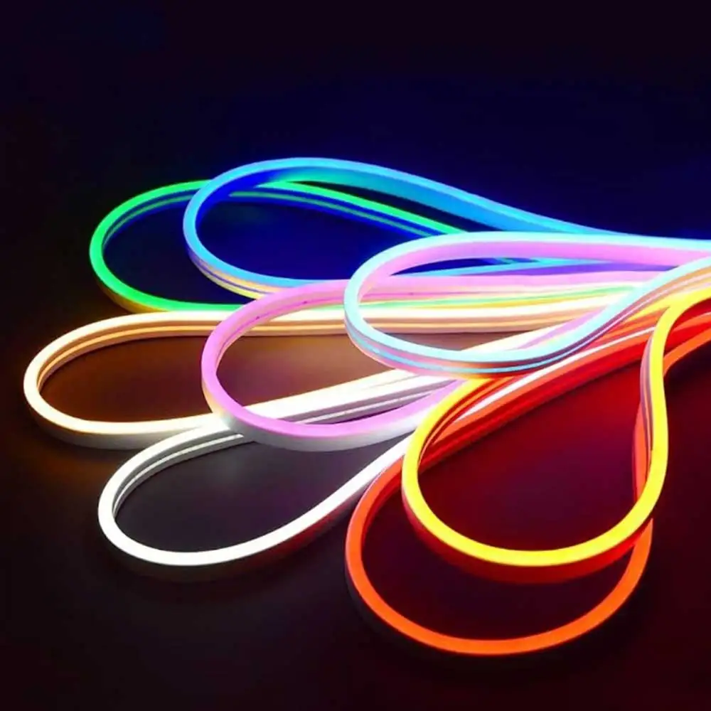 5v usb rgb neon led strip 1m 2m 3m 4m 5m bluetooth app e controle remoto com fita de néon rgb para tv casa decoração de néon iluminação