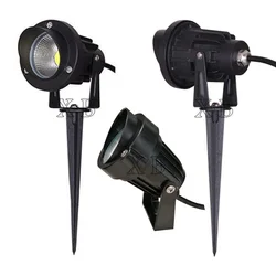 Outdoor AC85-265V DC12V Garden Lawn Lamps 3W 5W 10W LED Lawn Light Spike Bulb Tuinverlichting Outdoor Lighting for garden Lamp