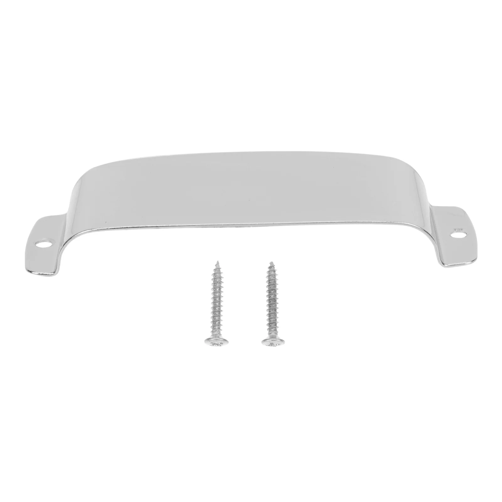 

Zinc Alloy Bass Pickup Cover Rustproof Stain Resistant Easy Install Compatible Various Basses Protective Plate Metal
