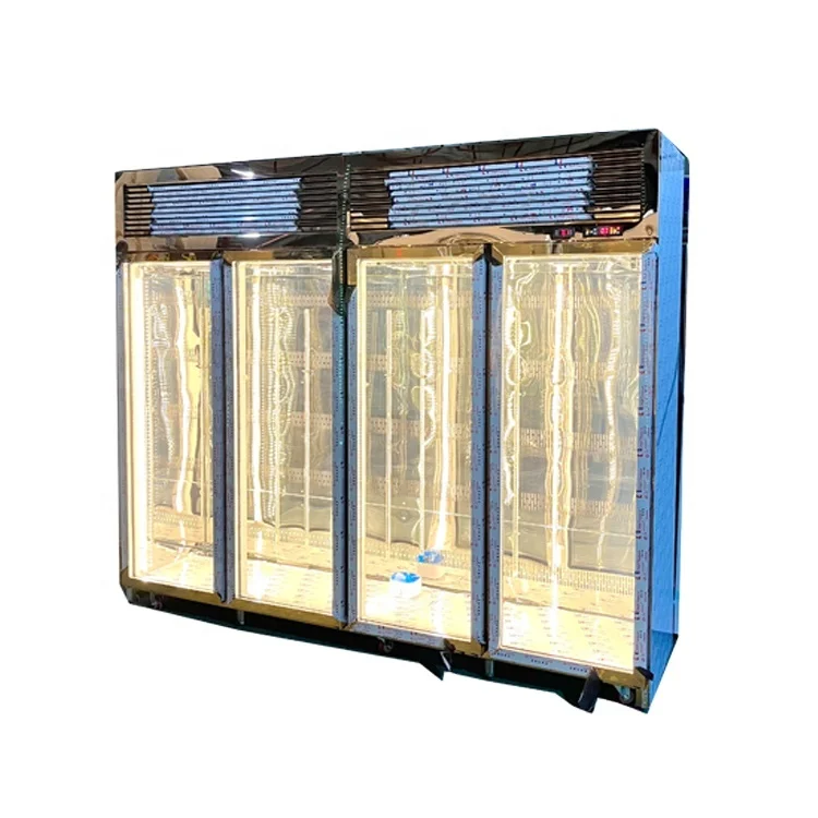 Macchina per cancellare la carne invecchiata personalizzata, armadio per la polimerizzazione della carne, frigorifero per l'età della bistecca, frigorifero per l'invecchiamento a secco per carne di manzo