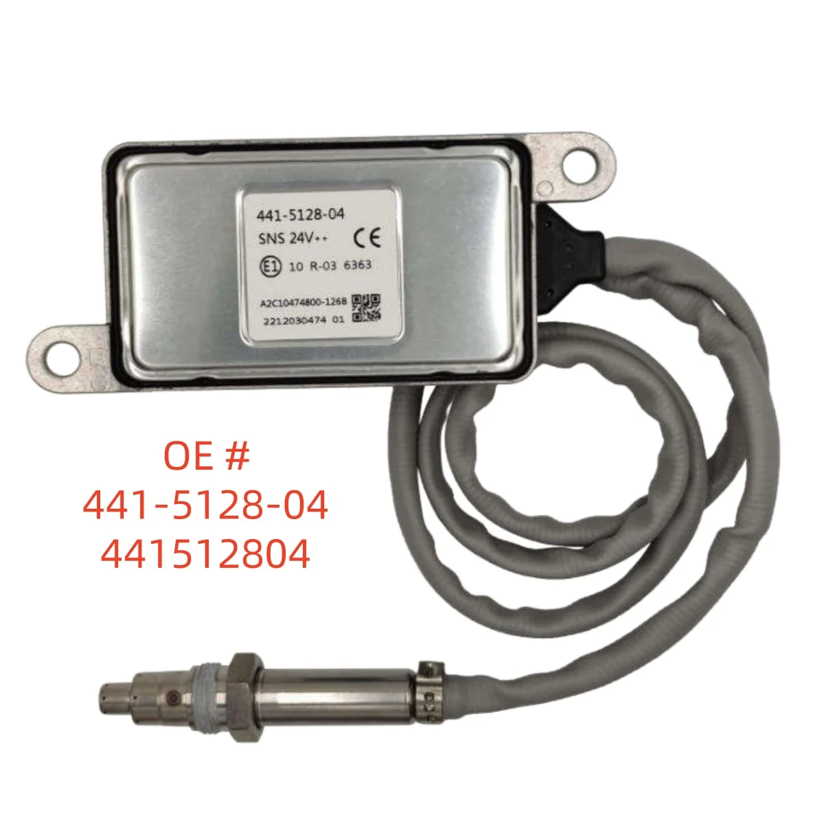 High quality New 441-5128-04 441512804 NOx Sensor for CAT Truck Excavator Parts Accessorie