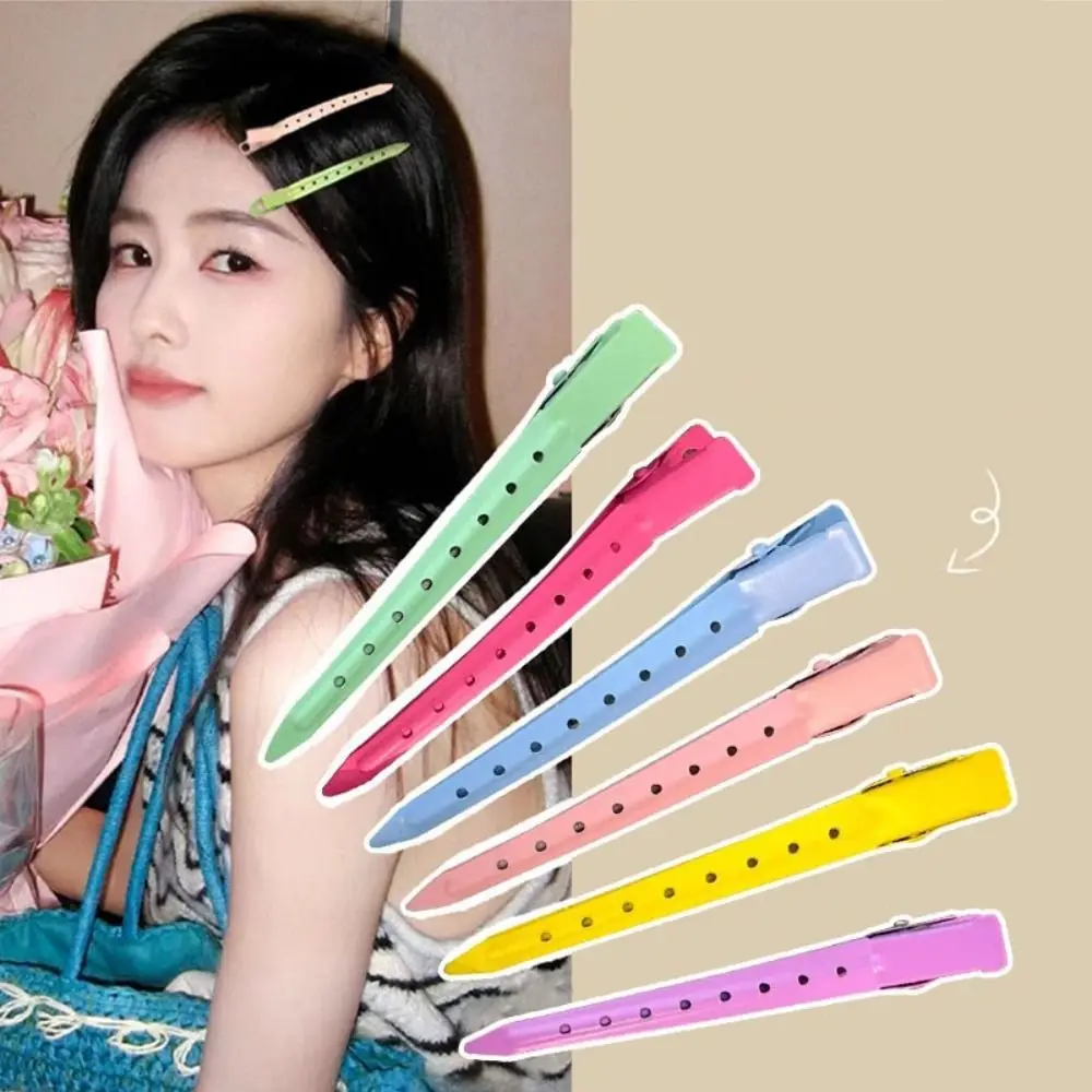 Ice Cream Color Hairdressing Hairpin Hair Locating Clip Hair Styling Tools Traceless Duckbill Clip Hair Fluff Tools