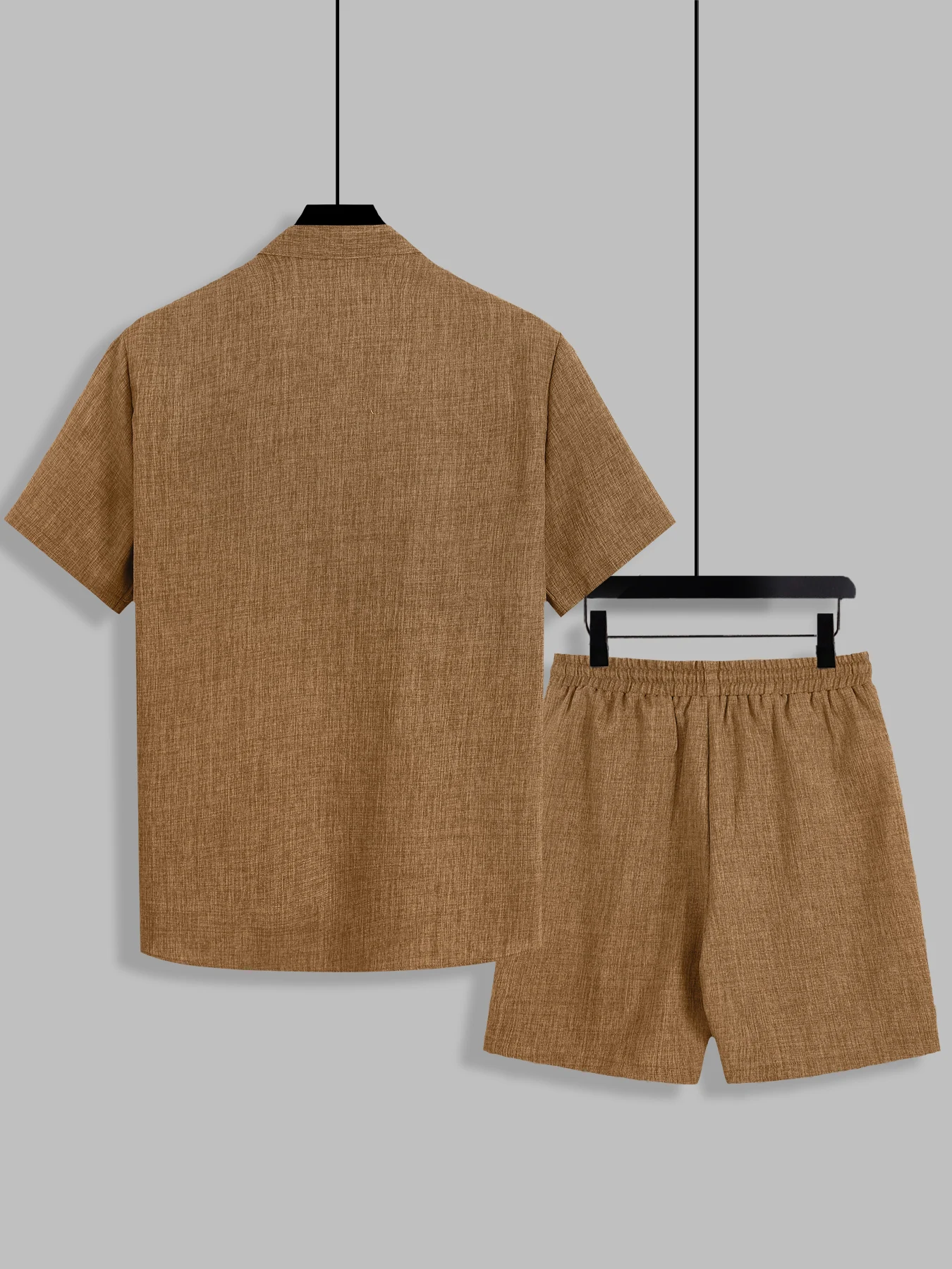 Summer Men's Cotton Linen Text - Linen Shirt Breathable recension och pris