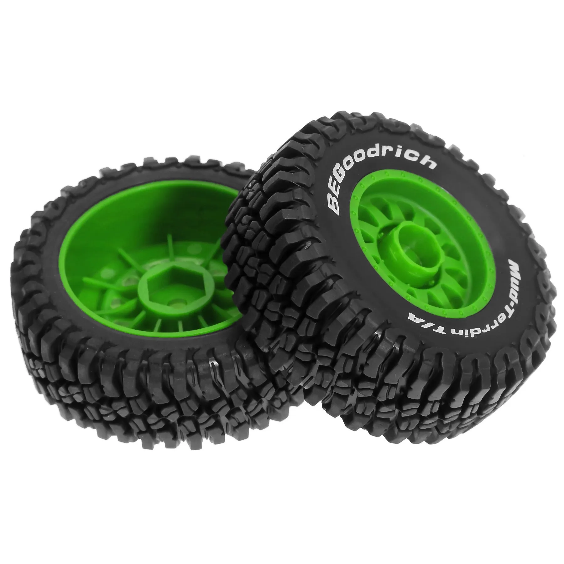 레이싱 트럭 타이어 고무 타이어 12mm 헥스 1/14 1/16 RC 자동차 ARRMA MOJAVE HPI HSP 타미야 MJX 14211 HBX 3100a Q130c SCY Wltoys용