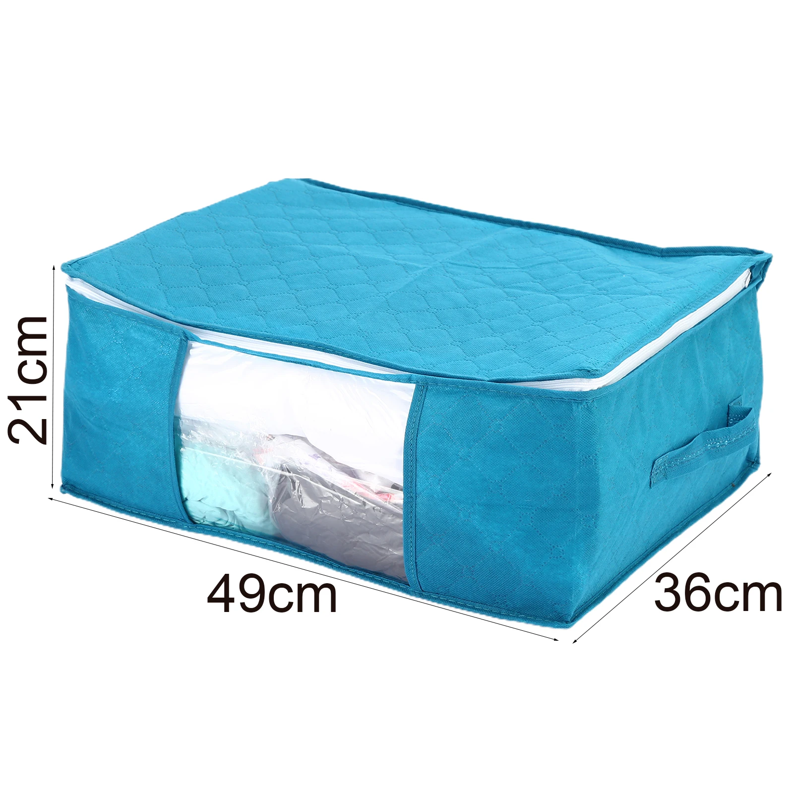 Clothing Storage Bag Blanket Pillow Pouch High Capacity Clothes Organization Box Case Dust-proof Container Quilt Bolsas Home Use