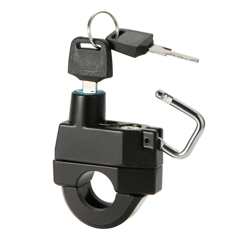 

Universal for Harley Honda Yamaha Ect Motorcycle 25mm Handlebar Helmet Anti-Theft Lock with 2 Keys Motorbike Security Supplies