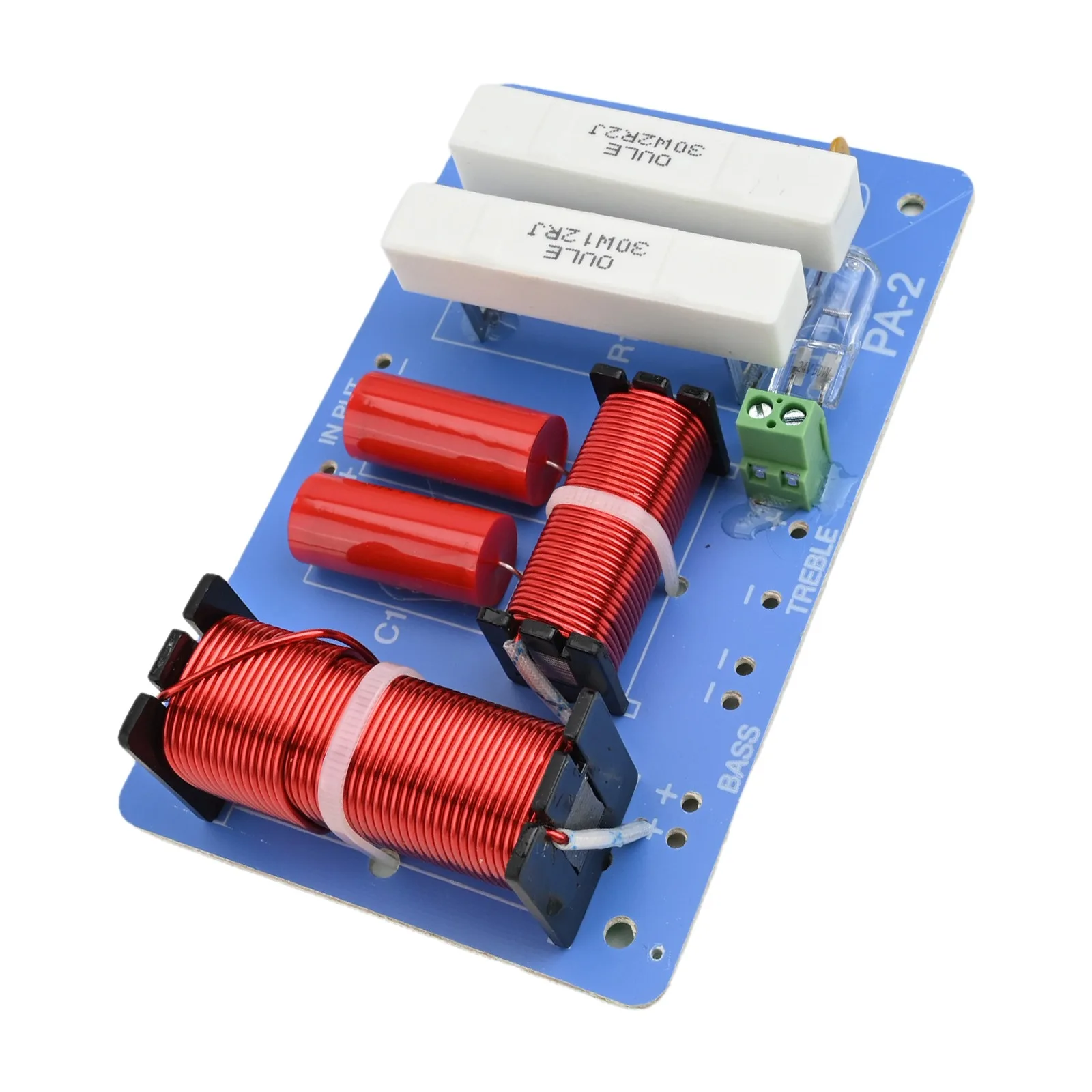 145mm X 90mm X 40mm 2Way Crossover Filter Customizable Audio Setups Sound Quality Customization For Audio Setups