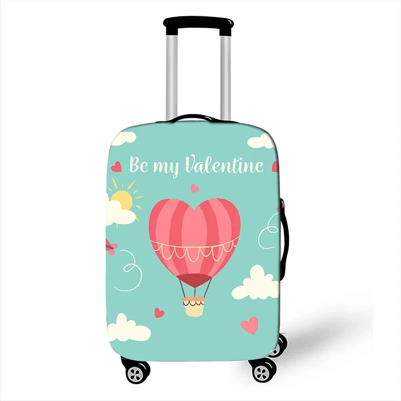 Air Balloon Print addensare copertura per bagagli copertura elastica per bagagli adatta da 18 a 30 pollici custodia per valigia copertura antipolvere accessori da viaggio