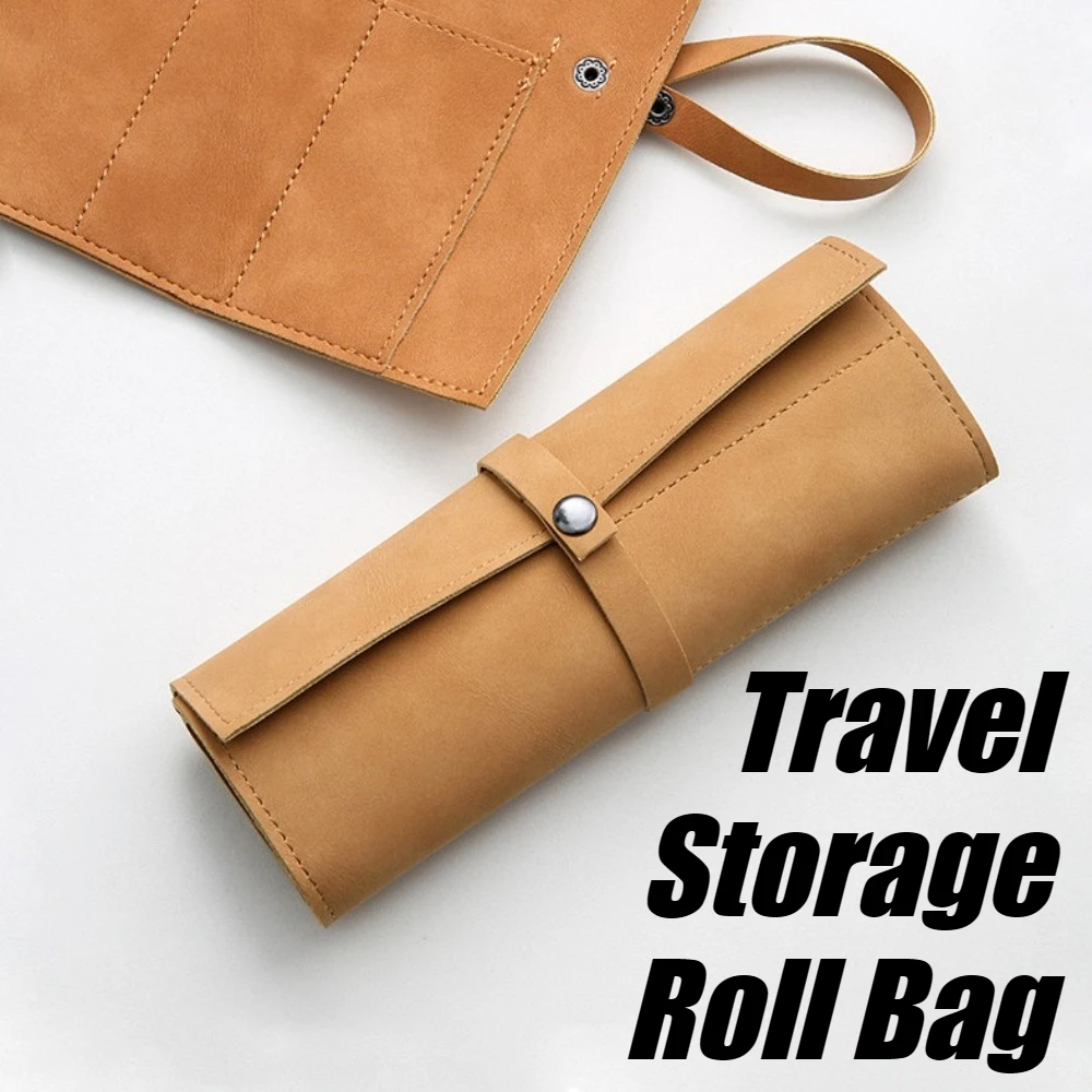 Multi-Function Portable Waterproof Dustproof PU Leather Watch Strap Storage Bag Watch Strap Storage Bag Watch Strap Storage Bag