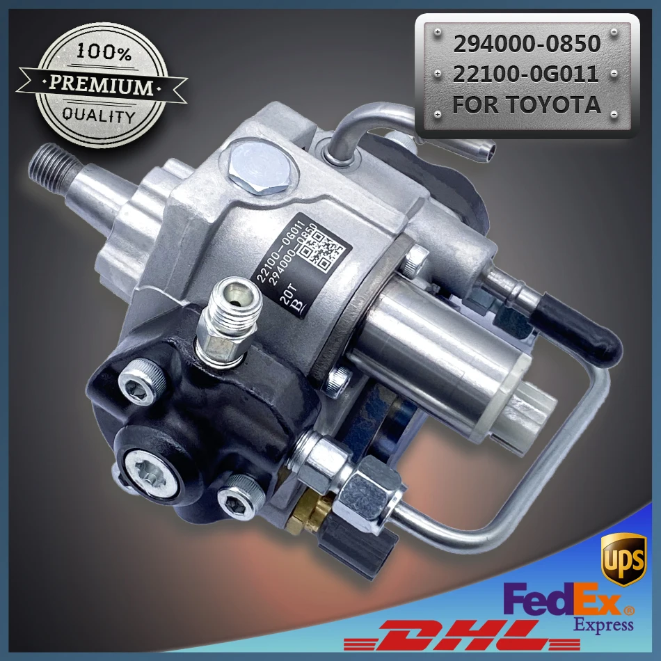 Hoge Kwaliteit HP3 Diesel 1CD-FTV Common Rail Brandstofpomp 294000-0850 2940000850 22100-0G011 Geschikt voor Toyota AVENSIS/COROLLA