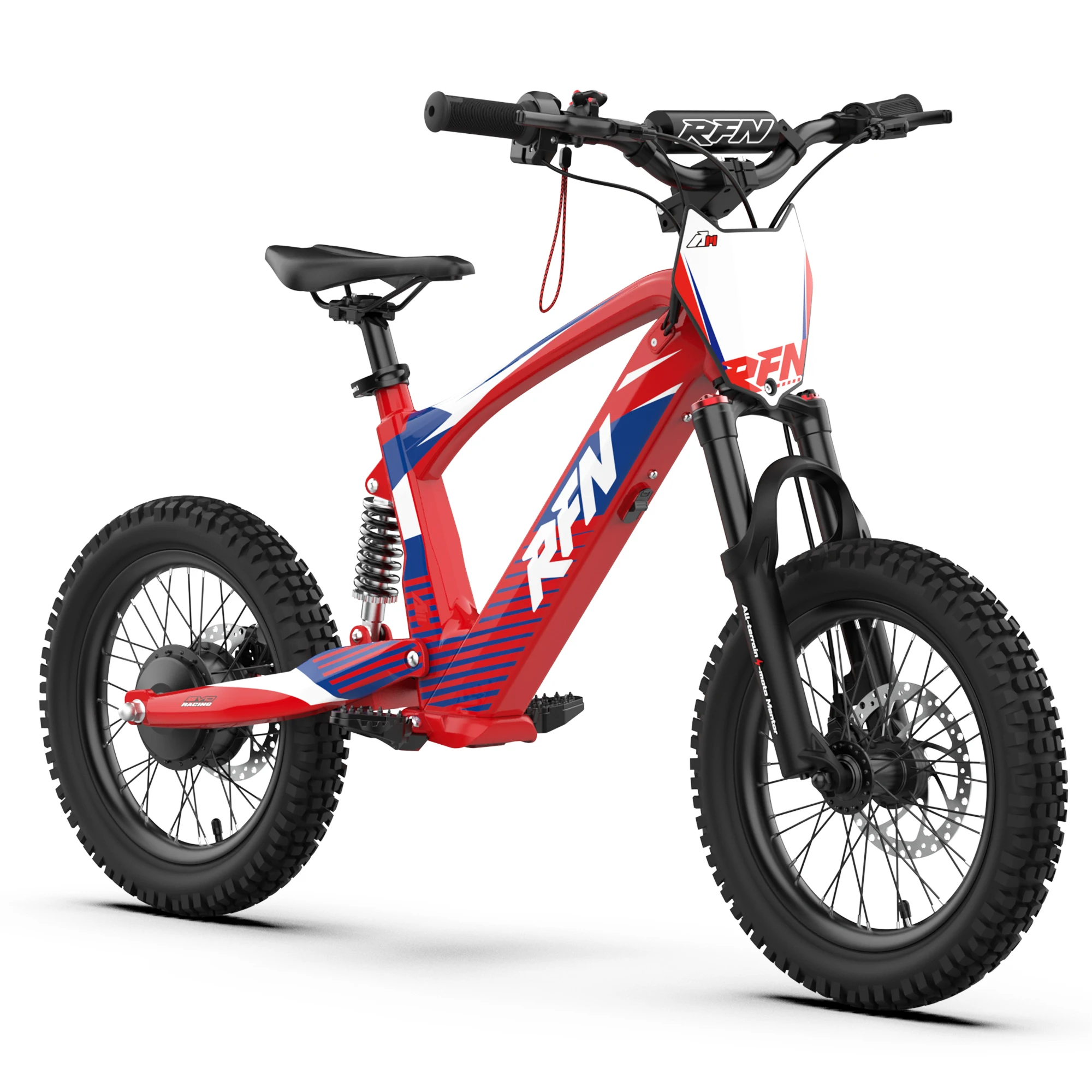 RFN EVO16 Kids Electric Bike 4-8 Years Old 750W 3-Speed 36V 5Ah 16 Inch Tire - Children's Electric Bicycle