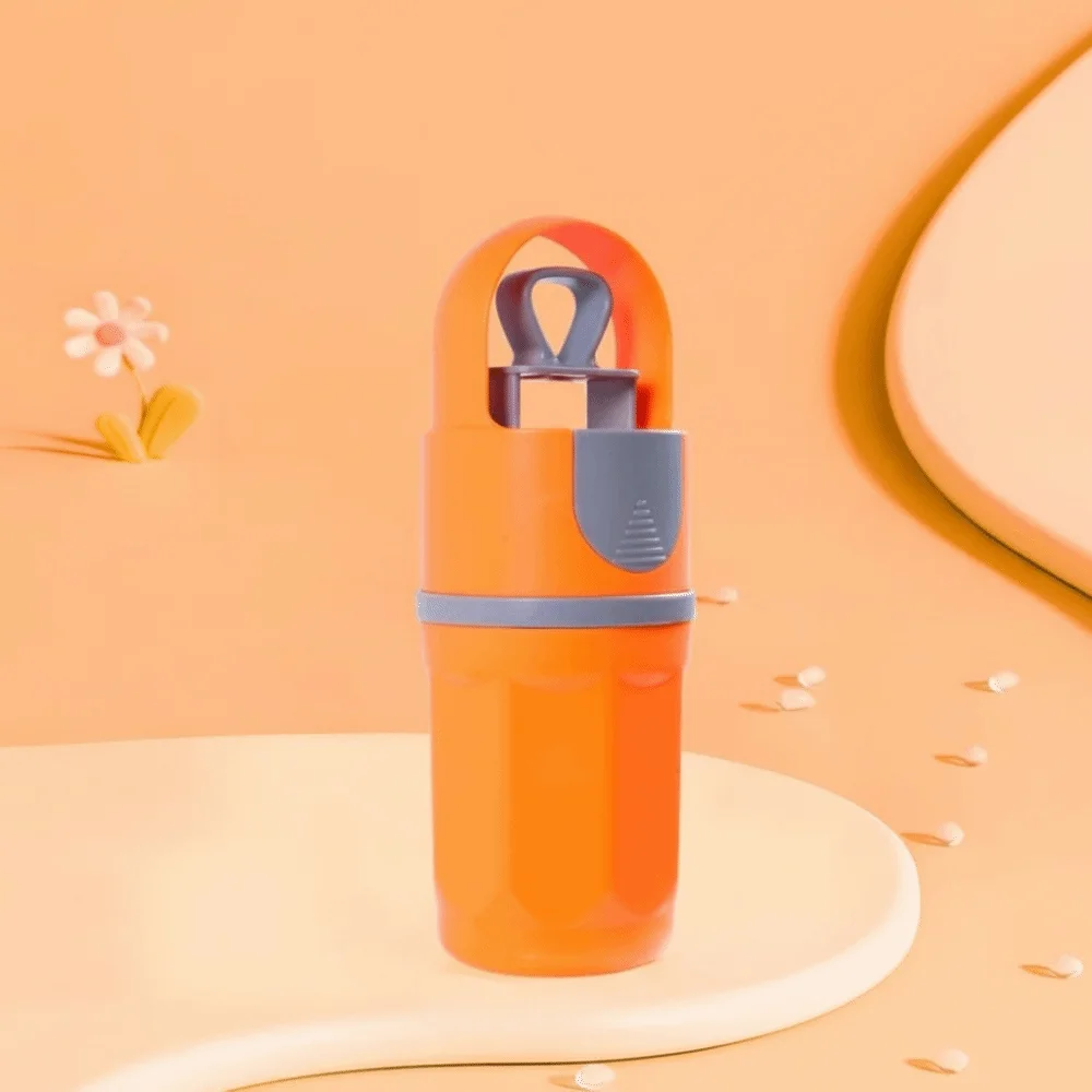 Pickup No-Touch Dog Pooper Scooper Raccoglitore di rifiuti per animali domestici in plastica a sei artigli portatile con corda sospesa Pala per merda per cani Viaggi in campeggio