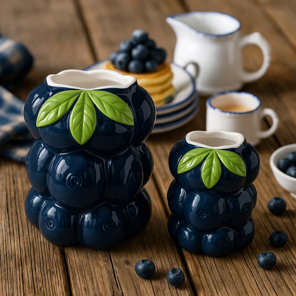 

Handmade Grape Ceramic Vase for Festival Party Table, Dopamine Decor Colorful Fruit Vase, Birthday Wedding Home Decor Gift